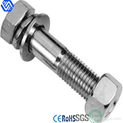 Stainless Steel Hexagon Head Structure Bolts